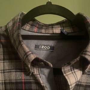 IZOD Flannel (Gray, Blue, Red, Black)